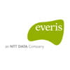 a green logo with the word everris