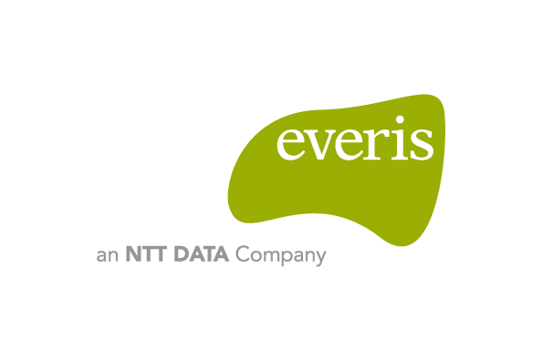un logotipo verde con las palabras Everius una compañía de datos NT