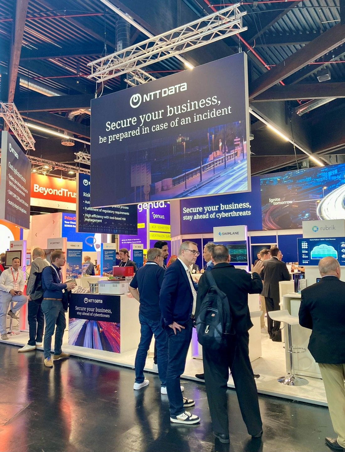 it-sa nttdata booth 2