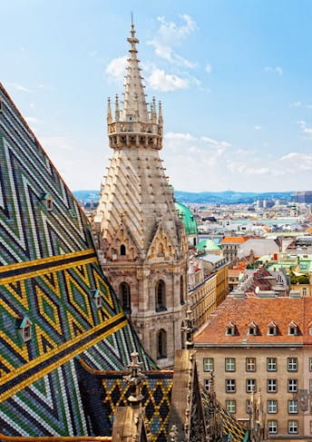 Ein Blick auf die Stadt Wien