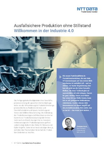 Ein Bild einer Maschine mit dem Text Österreichischer Produktion om Stotsen der Industrie 40