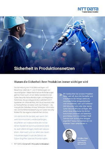 Ein Bild eines Roboters in einer Fabrik