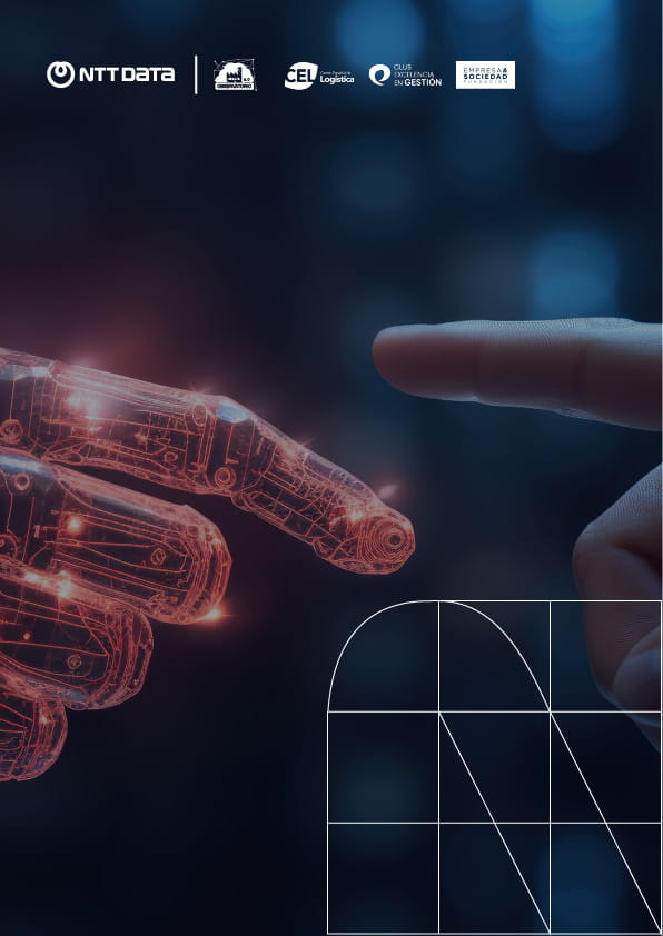 una imagen de una mano que se extiende hacia un robot