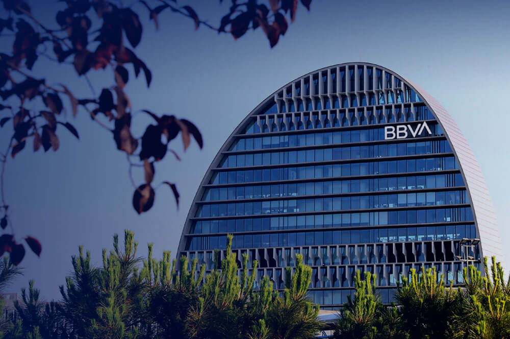 un edificio con la palabra BMI en él