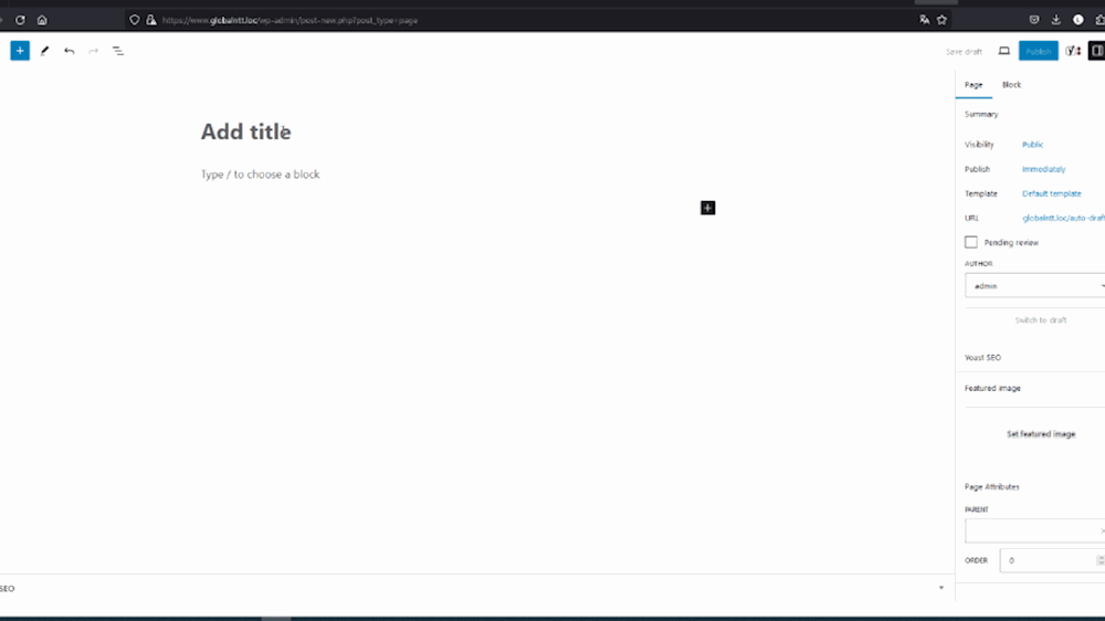 gif funzionamento wordpress
