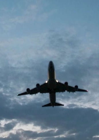 aeroplano in volo