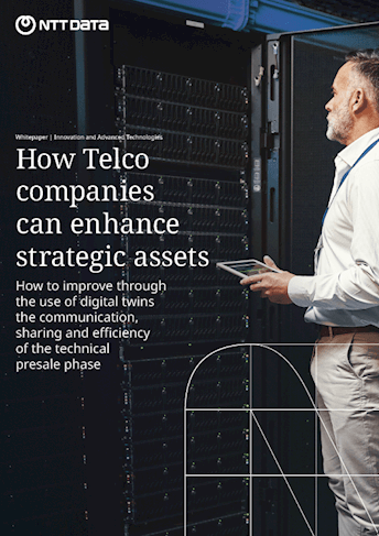 Copertina whitepaper "How Telco companies can enhance strategic assets"
