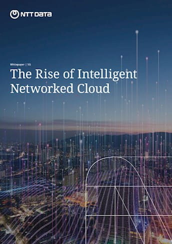 Copertina del whitepaper "The rise of Intelligent Networked Cloud"