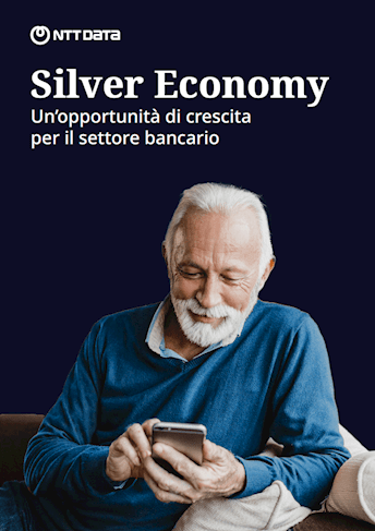Copertina della guida "Silver Economy: un'opportunità di crescita per il settore bancario"