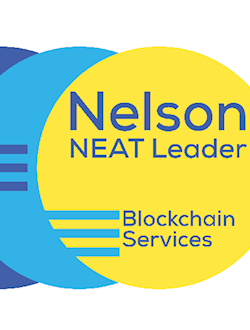 the logo for nelson hall neat leader 2021