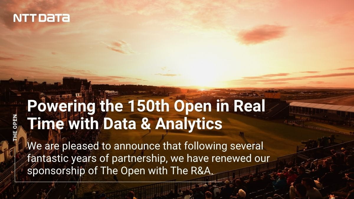 NTT DATA announces renewed sponsorship of The Open and extends ...
