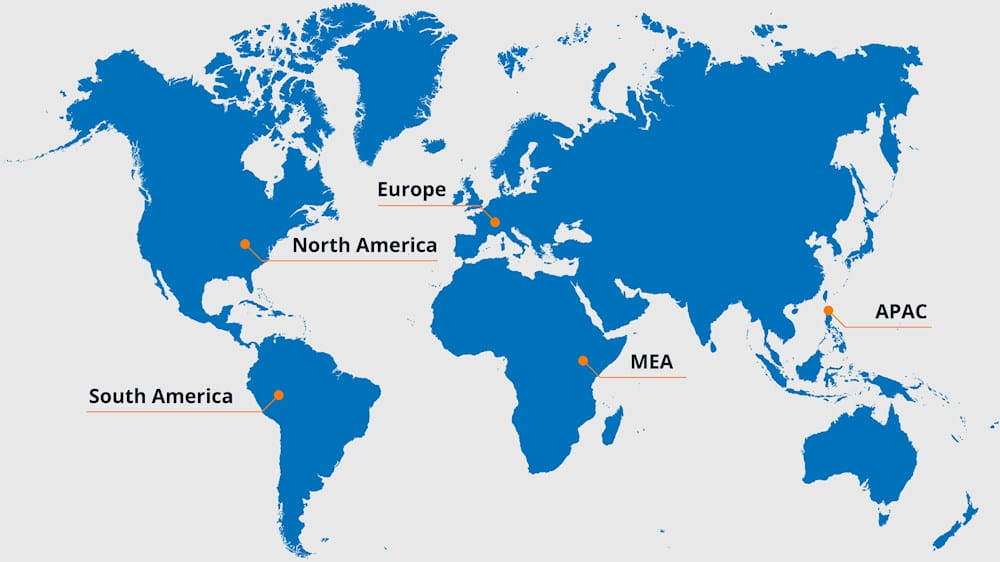 Mapa del mundo