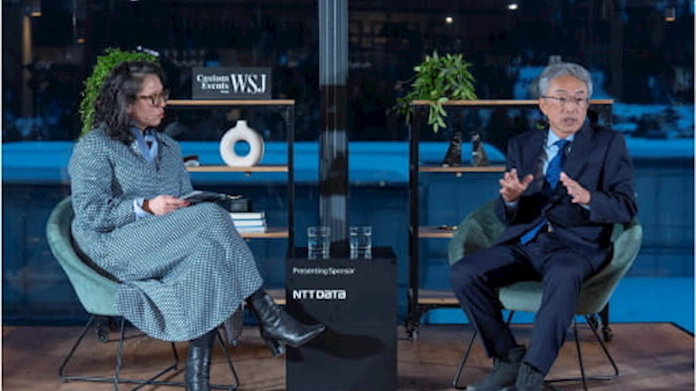 Yutaka Sasaki at World Economic Forum