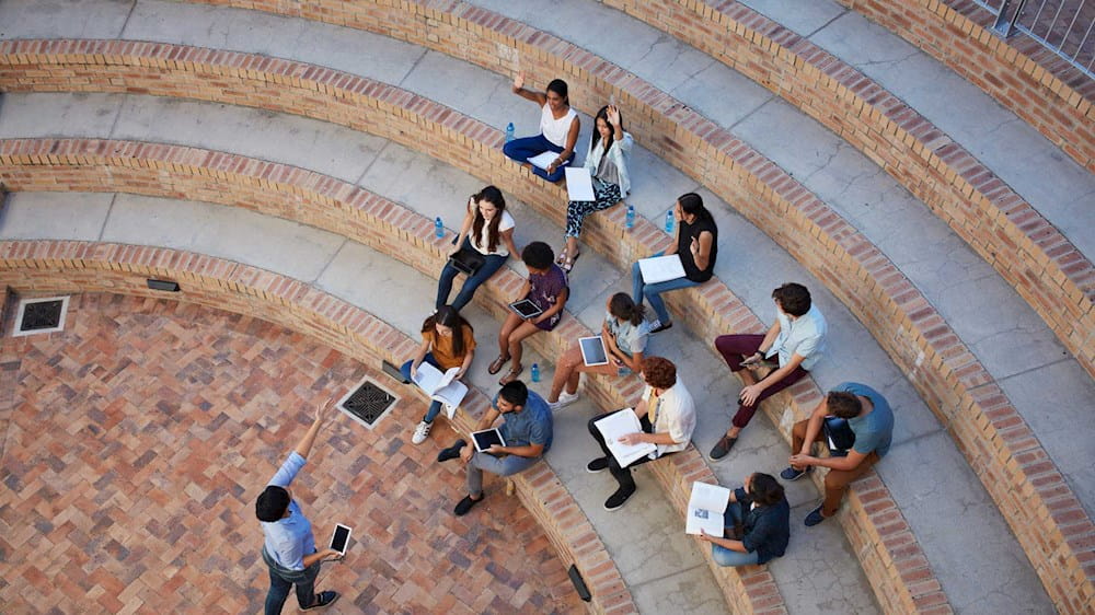 Studenti in ateneo