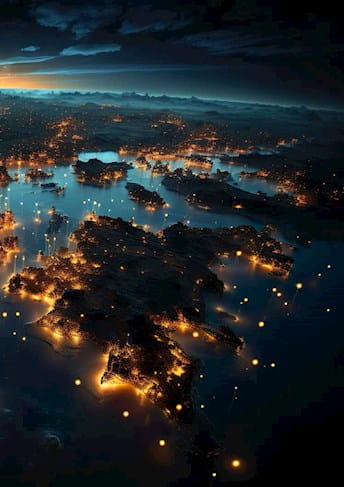 Pianeta Terra dallo spazio