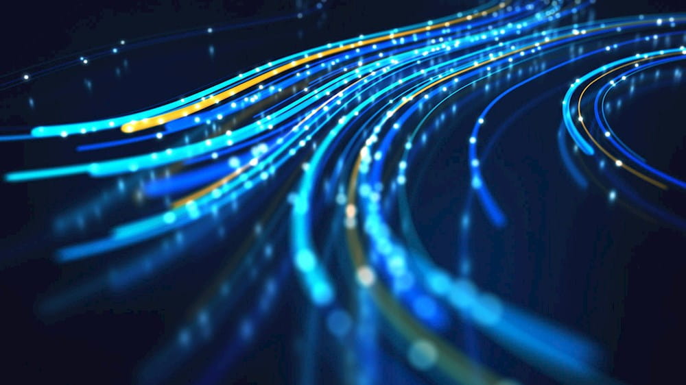 abstrakte Netz- und Datengeschwindigkeit