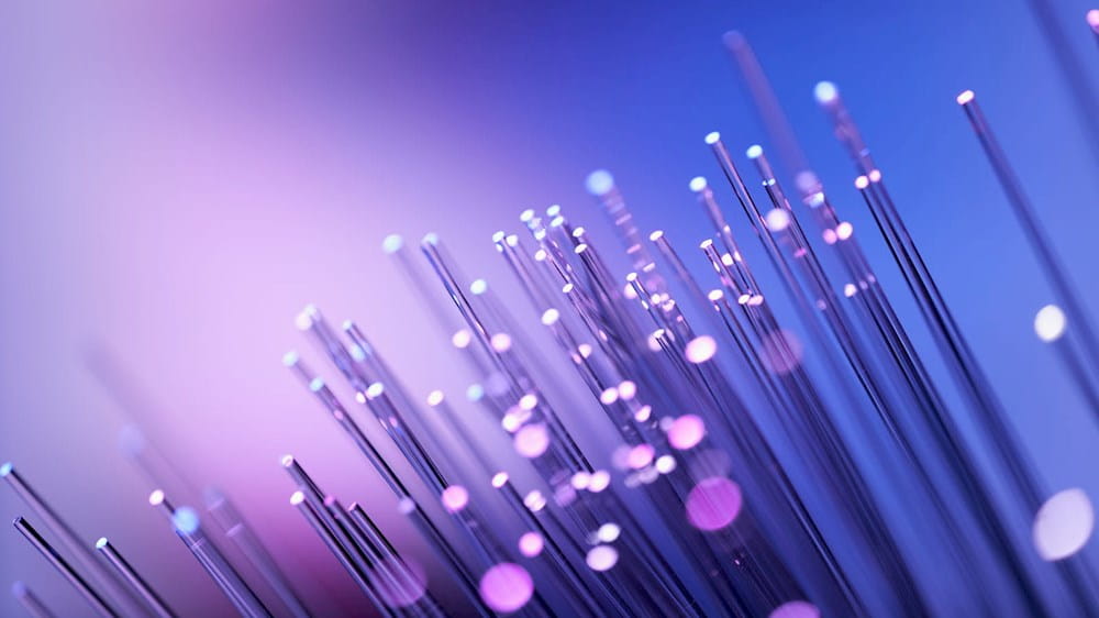 abstract fiber optics