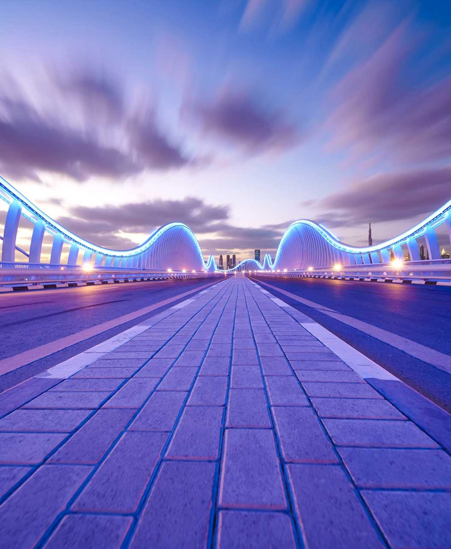 Bridge in the clouds
