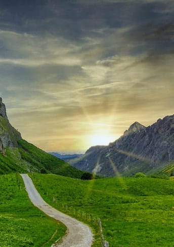 Mountain scenery