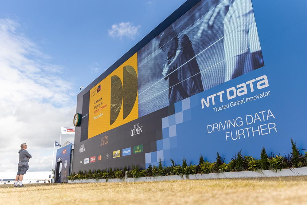 Driving the Digital Fan Experience NTT DATA at The 150th Open | NTT DATA