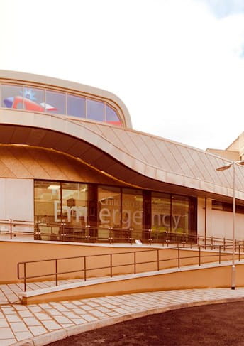 The University Hospital of Leicester NHS Trust building