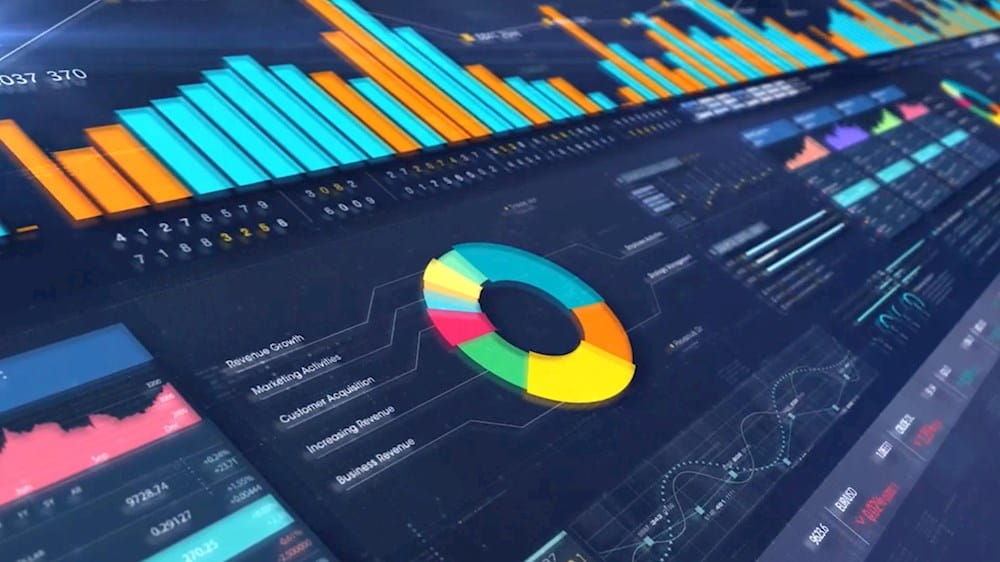 Graphs of analytics data