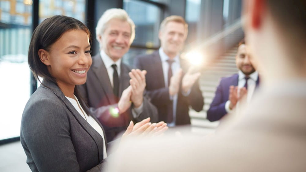 Group of people in business attire
