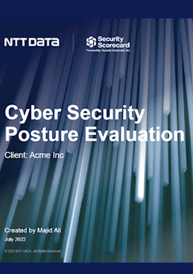 Cyber Security Posture Assessment Report Download
