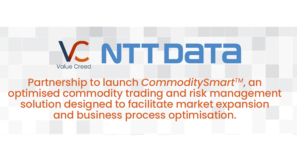 the logo for ntt data