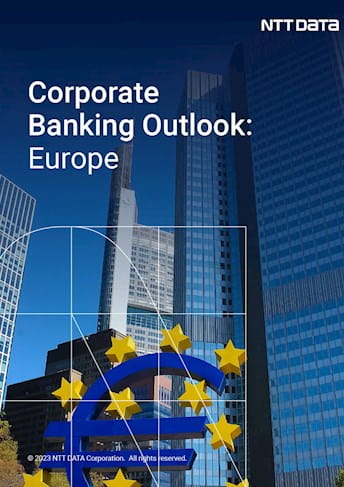 the cover of corporate banking outlook europe