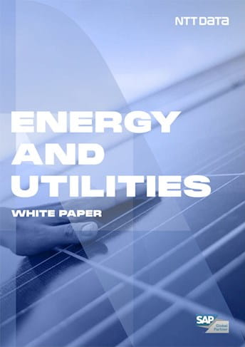 the cover of energy and utilities white paper