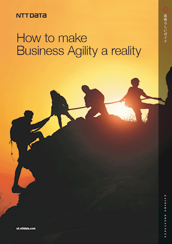 the cover of how to make business agility a reality